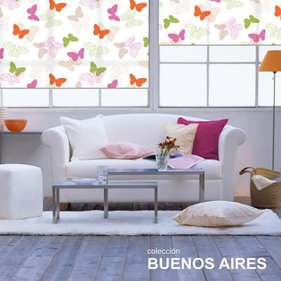 Estores Estampados Salón Screen 5% Cajón Decorativo