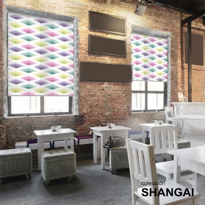 Estor Decorativo Colección Shangai